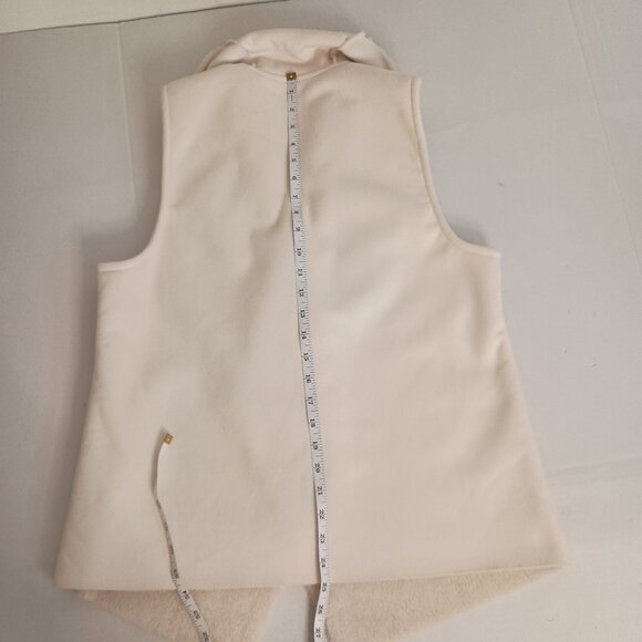 Lauren Ralph Lauren Faux Suede Sherpa Vest Women’s L - Large - Picture 12 of 14